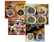 Coins on stamps (4)