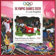 Stamps Summer Olympics 2028 in Los Angeles Handball