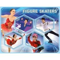 Stamps Sport Figure skaters