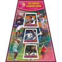 Stamps Summer Olympics 2028 in Los Angeles Baseball