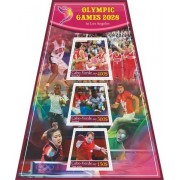 Stamps Summer Olympics 2028 in Los Angeles Table tennis