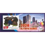 Stamps Summer Olympics 2028 in Los Angeles Golf