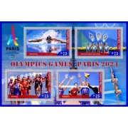 Stamps Summer Olympic Games 2024 in Paris Volleyball