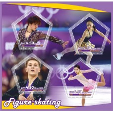 Stamps Sport Figure Skating