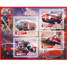 Stamps Transport Fire Trucks