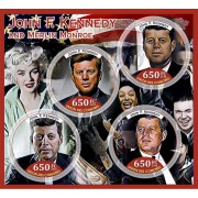 Stamps John Kennedy and Marilyn Monroe