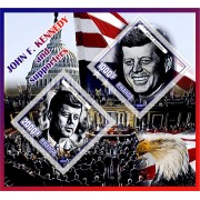 Stamps John Kennedy and sypporters