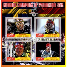 Stamps Sports Champions of PyeongChang 2018 Biathlon