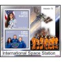 Stamps Space International Space Station mission 15 Set 8 sheets