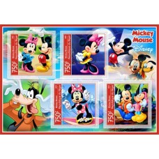 Stamps Cartoon Walt Disney Set 8 sheets