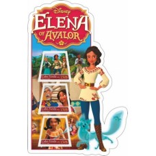 Stamps Cartoon Walt Disney Elena of Avalor Set 8 sheets