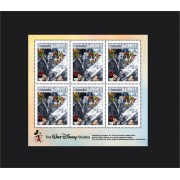 Stamps Cartoon Walt Disney Set 1 sheets