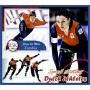 Stamps Sport Speed Skating Dutch athletes Set 8 sheets