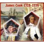 Stamps Seafarers James Cook Set 8 sheets
