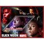 Stamps Cinema Marvel Black Widow Set 8 sheets