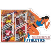 Stamps Summer Olympics in Tokyo 2020 Medalist Athletics Set 8 sheets