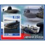 Stamps Submarines Set 8 sheets
