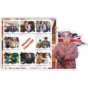 Stamps Sir Winston Churchill Set 9 sheets