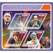 Stamps People who changed the world Set 8 sheets