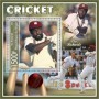 Stamps Sport Cricket Set 8 sheets
