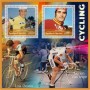 Stamps Sport Cycling Set 8 sheets