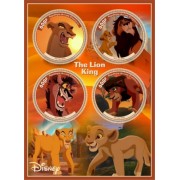 Stamps Cartoon Walt Disney Lion King  Set 8 sheets