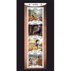 Stamps Cartoon Walt Disney Set 5 sheets