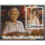 Stamps Winston Churchill and Elizabeth II Set 8 sheets