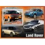 Stamps cars Land Rover story Set 8 sheets