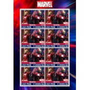 Stamps Cinema Marvel Set 6 sheets