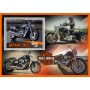 Stamps Transport Motocycles Harley Davidson Set 8 sheets