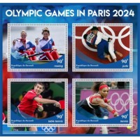 Stamps Olympic Games in Paris 2024 Set 8 sheets