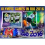 Stamps Olympic Games 2016 Rowing , Judo , Tennis , Table tennis Set 8 sheets