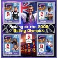 Stamps Olympic Games 2008 Rowing  Set 8 sheets