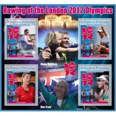 Stamps Olympic Games 2012 Rowing  Set 8 sheets