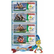 Stamps Olympic Games in Rio 2016 Rowing Set 8 sheets