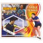 Stamps Sports  Table Tennis  Set 9 sheets