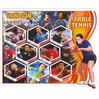 Stamps Sports  Table Tennis  Set 9 sheets