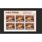 Stamps Table tennis Set 1 sheets