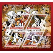 Stamps Cartoon Walt Disney Set 8 sheets