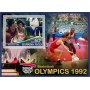 Stamps Olympic Games 1992  Table tennis ,Fencing ,Basketball  Set 8 sheets