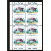 Stamps Fauna Sea Turtles Set 1 sheet