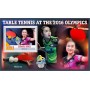 Stamps Summer Olympics Table Tennis Set 8 sheets