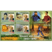 Stamps Vincent van Gogh Set 2 sheets