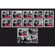 Stamps Sir Winston Churchill Set 1block 10stamps