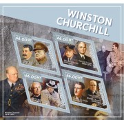 Stamps Winston Churchill  Set 2 sheets