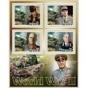 Stamps World War II Set 2 sheets