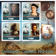 Stamps Christopher Columbus Set 8 sheets