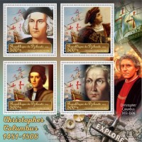 Stamps Christopher Columbus Set 8 sheets