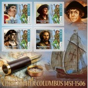 Stamps Christopher Columbus Set 8 sheets